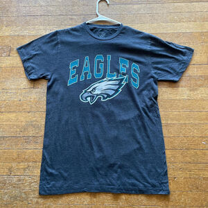 Heather black Philadelphia Eagles tee